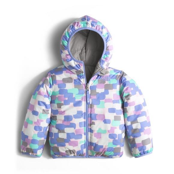 The North Face Girls Reversible Perrito‎ Insulated Full-Zip Hood Jacket Size 2T? - Picture 1 of 10